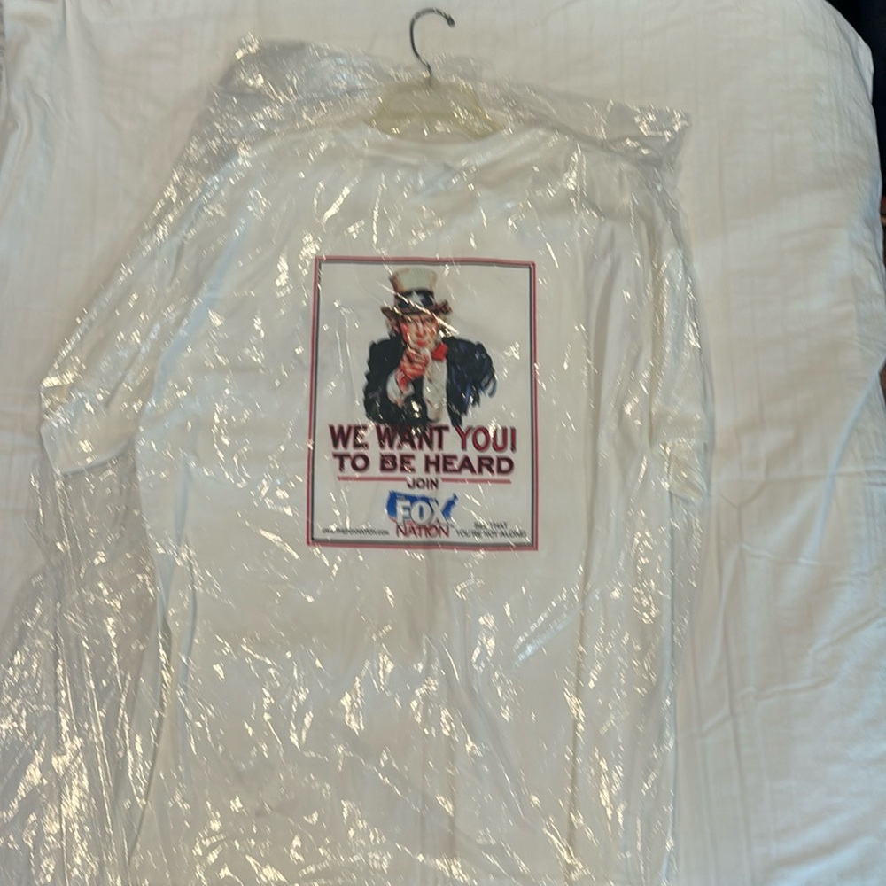 Fox Nation signed t-shirt by Sean Hannity